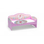 Диван-кровать Mia 160x80 без ящика Розовый Диван кровати купить в Детскиекроватки.рф номер фото 2 