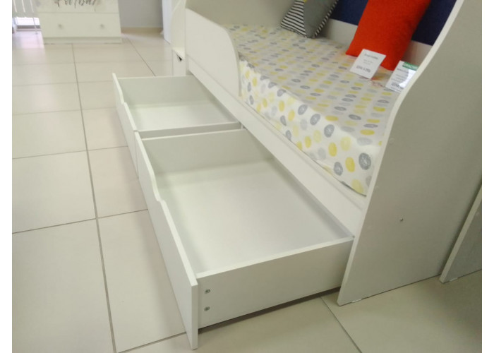 Двухъярусная кровать с лестницей Альфа  купить в Детскиекроватки.рф номер фото 7 