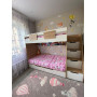 Детская кровать  Мозаика (вяз швейцарский+белый) Правая/левая 190х90   купить в Детскиекроватки.рф номер фото 4 