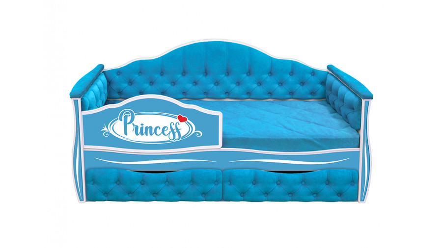 Купить Детская диван кровать мягкая серия Иллюзия 180x80 с двумя ящиками цвет 84  Детская диван кровать мягкая серия Иллюзия 180x80 с двумя ящиками цвет 84 Диван кровати купить в Детскиекроватки.рф