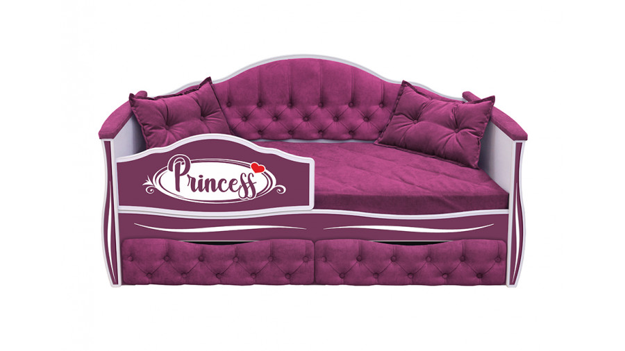 Купить Детская диван кровать мягкая серия Иллюзия 180x80 с двумя ящиками цвет 33  Детская диван кровать мягкая серия Иллюзия 180x80 с двумя ящиками цвет 33 Диван кровати купить в Детскиекроватки.рф