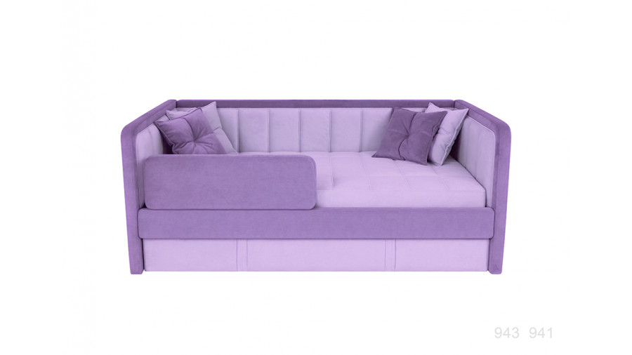 Купить Кровать Дабл 180х80 ткань тедди 943-941  Кровать Дабл 180х80 ткань тедди 943-941 Диван кровати купить в Детскиекроватки.рф