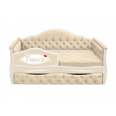Детская диван кровать мягкая серия Иллюзия 170x80 с одним ящиком цвет 01