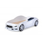 Кровать-машина объемная EVO "Тесла" Белый Кровати машины купить в Детскиекроватки.рф номер фото 10 