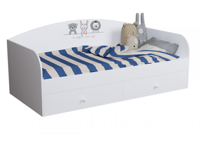 Кровать коллекции Хэппи 180х80 Односпальные кровати купить в Детскиекроватки.рф