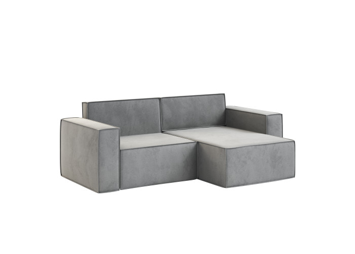 Диван Лофт угловой Светло-серый Диваны и кресла-кровати купить в Детскиекроватки.рф номер фото 3 
