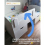 Кровать Малыш 160х80 правая/левая (цвет: белый) Односпальные кровати купить в Детскиекроватки.рф номер фото 22 