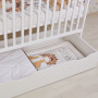 Кроватка детская Polini kids Simple 310-03, белый Детские кровати купить в Детскиекроватки.рф номер фото 15 