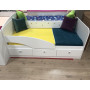 Кровать 160х80 Умка-5 правая/левая (цвет: белый) Односпальные кровати купить в Детскиекроватки.рф номер фото 5 