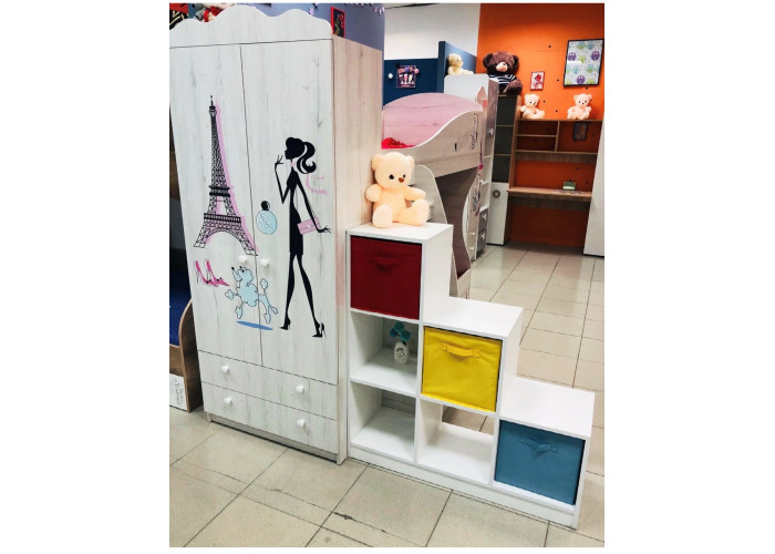 Шкаф для одежды коллекции Кокетка New Шкафы купить в Детскиекроватки.рф номер фото 5 