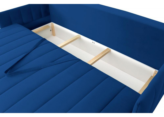 Прямой диван Пекин   Мора синий Диваны и кресла-кровати купить в Детскиекроватки.рф номер фото 3 