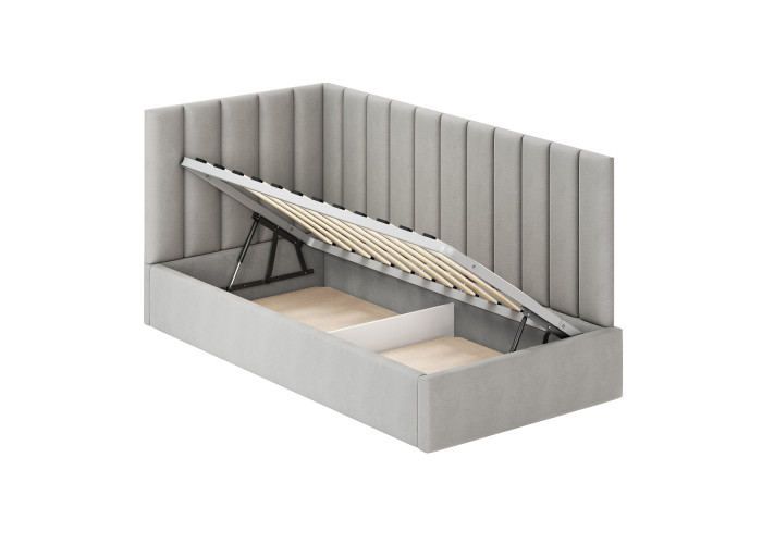 Кровать Меркурий-3 Светло-серый 120х200 Односпальные кровати купить в Детскиекроватки.рф номер фото 4 