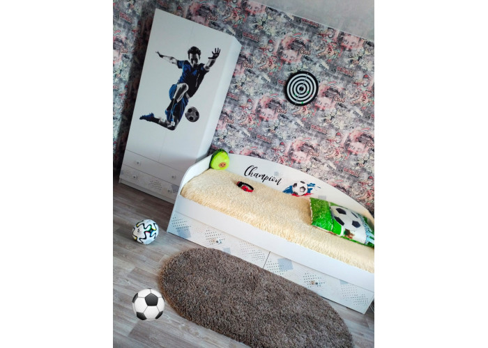 Шкаф коллекции Футбол (с фотопечатью) Шкафы купить в Детскиекроватки.рф номер фото 1 