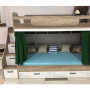 Детская двухъярусная кровать. Твой Стиль (правая/левая) Спальные места 190*90 Двухъярусные кровати купить в Детскиекроватки.рф номер фото 1 
