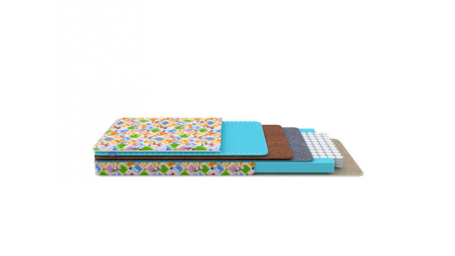 Купить Детский матрас. Совенок (Print) 80x120  Детский матрас. Совенок (Print) 80x120 Детские матрасы купить в Детскиекроватки.рф