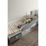 Кровать 160х80 Умка-5 (серебро+белый) правая/левая Односпальные кровати купить в Детскиекроватки.рф номер фото 7 