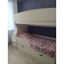 Двухъярусная кровать Альфа 80x180 см, белый Кровати детские двухярусные купить в Детскиекроватки.рф номер фото 6 
