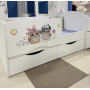 Кровать Малютка Совята 140х80 (правая/левая) Односпальные кровати купить в Детскиекроватки.рф номер фото 3 