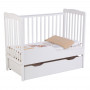 Кроватка детская Polini kids Simple 310-02, белый Детские кровати купить в Детскиекроватки.рф номер фото 18 
