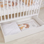 Кроватка детская Polini kids Simple 310-02, белый Детские кровати купить в Детскиекроватки.рф номер фото 14 