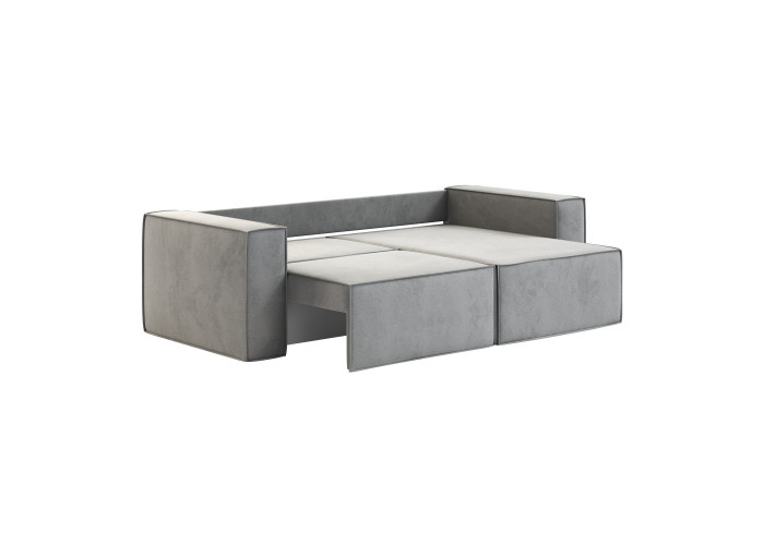 Диван Лофт угловой Светло-серый Диваны и кресла-кровати купить в Детскиекроватки.рф номер фото 5 