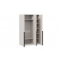 Шкаф для одежды (580) с 3 глухими дверями «Порто» Кашемир матовый, Кашемир сатин Шкафы и пеналы купить в Детскиекроватки.рф номер фото 3 