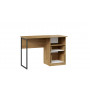 Стол письменный «Хилтон» Тип 1 Дуб Крафт золотой, Графит матовый Письменные и компьютерные столы купить в Детскиекроватки.рф номер фото 5 