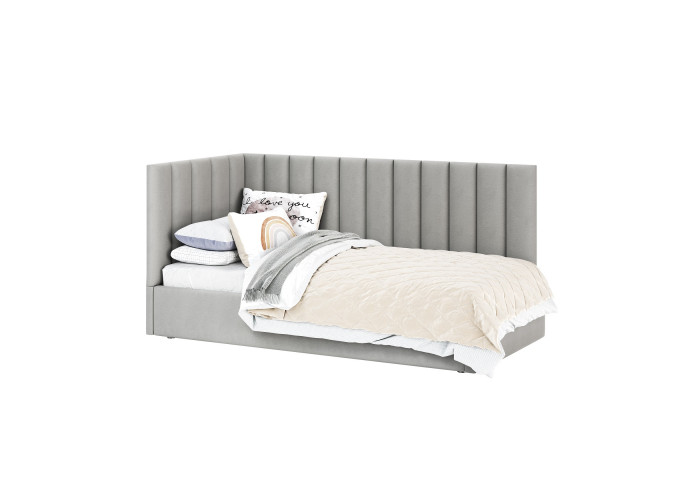 Кровать Меркурий-3 Светло-серый 120х200 Односпальные кровати купить в Детскиекроватки.рф номер фото 2 