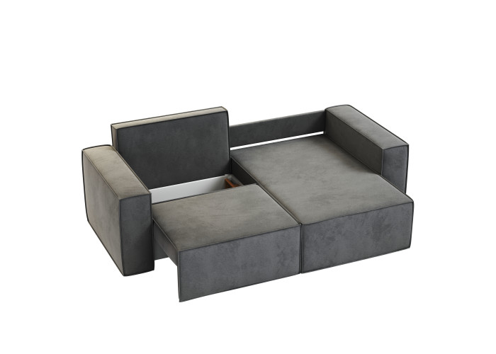Диван Лофт угловой Серый Диваны и кресла-кровати купить в Детскиекроватки.рф номер фото 4 