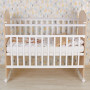 Кроватка детская Фея 701, дуб пастельный-белый Детские кровати купить в Детскиекроватки.рф номер фото 8 