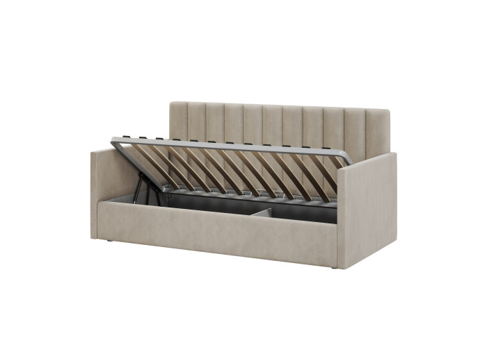 Кровать односпальная Меркурий-4 Бежевый 80х200 Односпальные кровати купить в Детскиекроватки.рф номер фото 5 