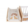 Кроватка-трансформер детская Фея 1100 дуб пастельный-белый Детские кровати купить в Детскиекроватки.рф номер фото 7 