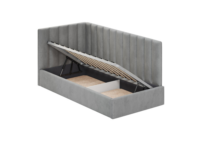 Кровать Меркурий-3 Серый 80х200 Односпальные кровати купить в Детскиекроватки.рф номер фото 4 