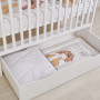 Кроватка детская Polini kids Simple 310-01, белый Детские кровати купить в Детскиекроватки.рф номер фото 14 