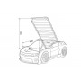 Кровать-машинка объемная (3d) EVO "Camaro" белый Кровати машины купить в Детскиекроватки.рф номер фото 2 