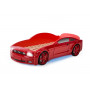 Кровать-машина объемная "Мустанг" 3D Красный Кровати машины купить в Детскиекроватки.рф номер фото 3 