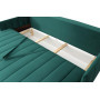 Прямой диван Пекин   Мора зеленый Диваны и кресла-кровати купить в Детскиекроватки.рф номер фото 4 