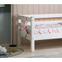 Кровать Соня с задней защитой Белый Детские кровати купить в Детскиекроватки.рф номер фото 1 