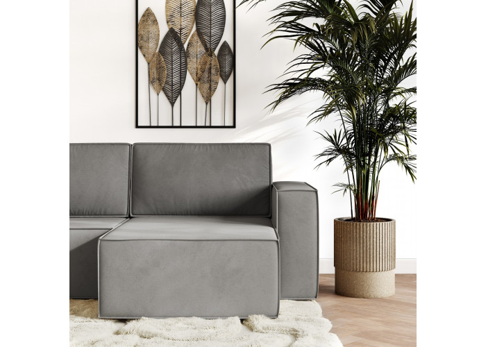 Диван Лофт угловой Серый Диваны и кресла-кровати купить в Детскиекроватки.рф номер фото 2 