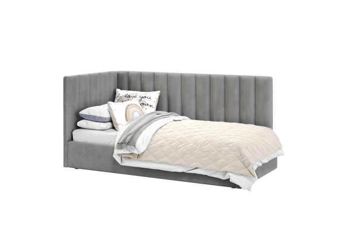 Кровать Меркурий-3 Серый 80х200 Односпальные кровати купить в Детскиекроватки.рф номер фото 2 