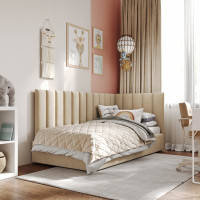 Кровать Меркурий-3 Бежевый 120х200