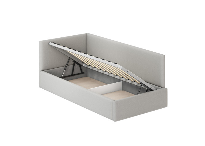 Кровать Меркурий-2 Светло-серый 90х200 Односпальные кровати купить в Детскиекроватки.рф номер фото 4 