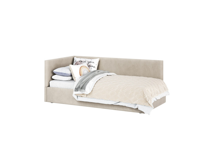 Кровать Меркурий-2 Бежевый 90х200 Односпальные кровати купить в Детскиекроватки.рф номер фото 2 