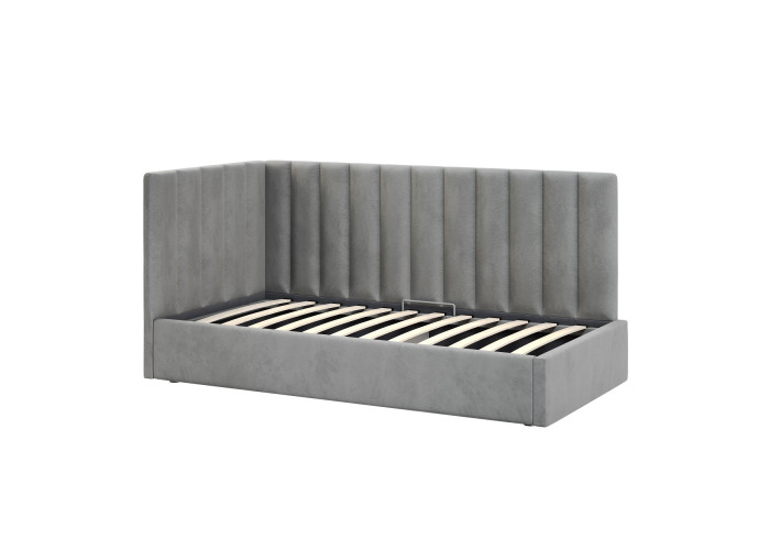 Кровать Меркурий-3 Серый 90х200 Односпальные кровати купить в Детскиекроватки.рф номер фото 3 