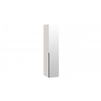 Шкаф для белья (580) с 1 зеркальной дверью «Порто» Кашемир матовый