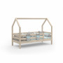 Кровать с надстройкой Соня Прозрачный лак Детские кровати купить в Детскиекроватки.рф номер фото 1 