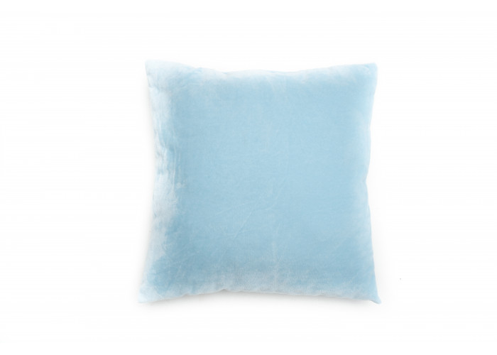 Подушка для кроватки-игрушки светло-голубая