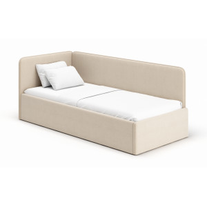 Кровать-диван Leonardo одна боковина 160х70 Бежевый