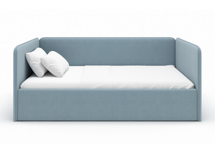 Кровать-диван Leonardo две боковины 180х80 Голубой Диван кровати купить в Детскиекроватки.рф номер фото 1 