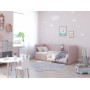 Кровать-диван Leonardo две боковины 160х70 Розовый Диван кровати купить в Детскиекроватки.рф номер фото 4 